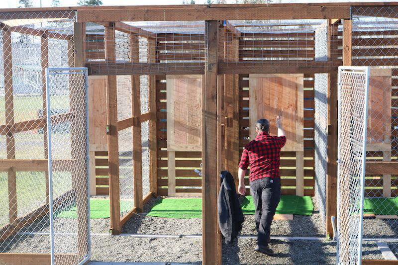 outdoor axe throwing